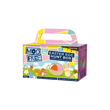 Moo Free Easter Egg Hunt Box 90g – Dairy-Free & Vegan Chocolate Treat